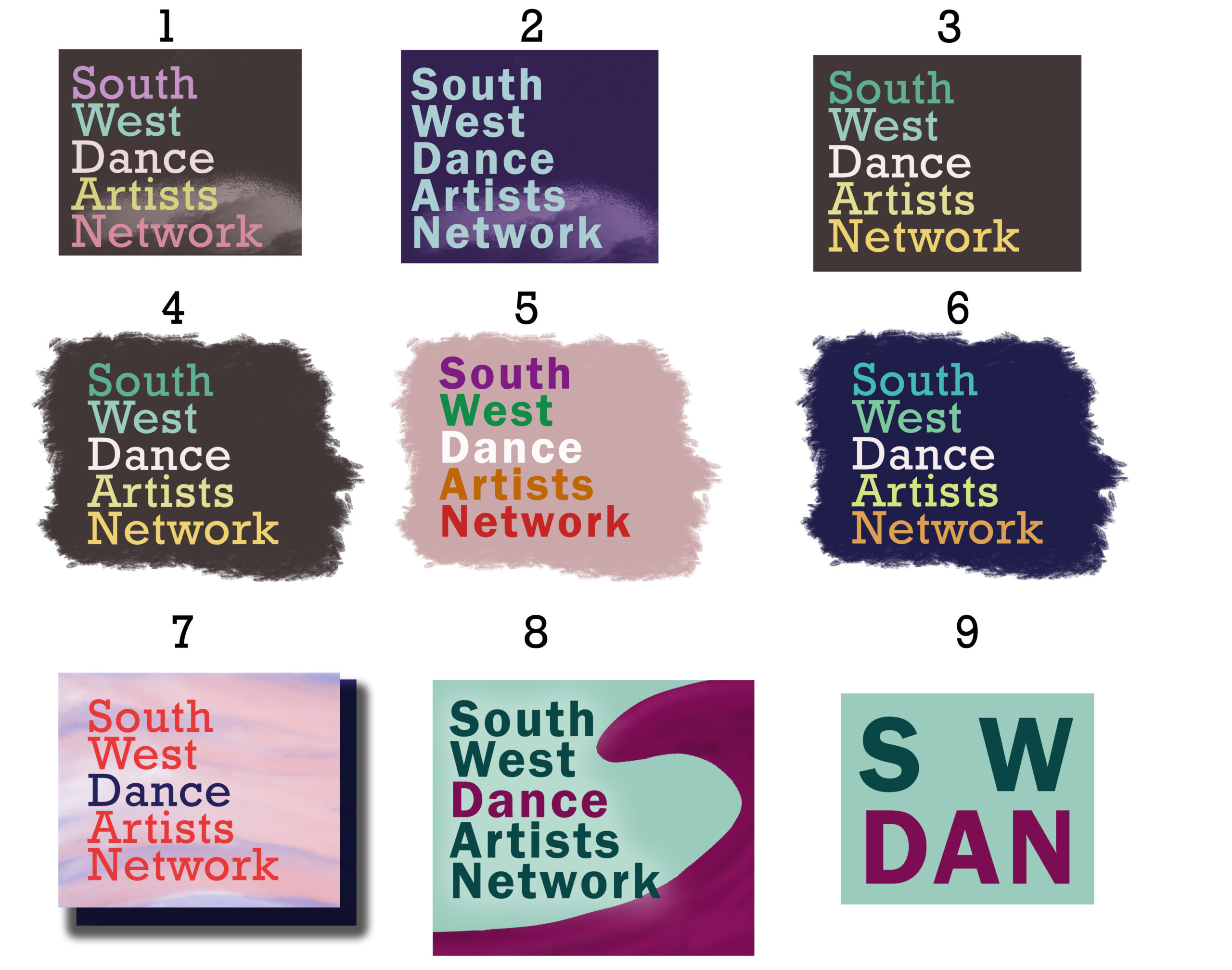 Logo ideas with SWDAN 2020